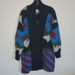 Vintage Falcon long sweater cardigan